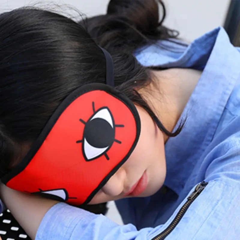 GINTAMA Anime Eye Mask Woman Gintoki Shinpachi Kagura Sadaharu Cartoon Soft Eyepatch Sleep Eyeshade Unisex Blindfold Cosplay