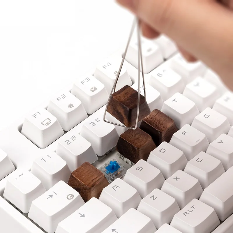 Walunt Wood Keycap OEM Profile For Mx Mechanical Keyboard R4 R3 R2 R1 WASD Arrow Keys 6.25u Space Bar Cap ESC Shift Enter Keys