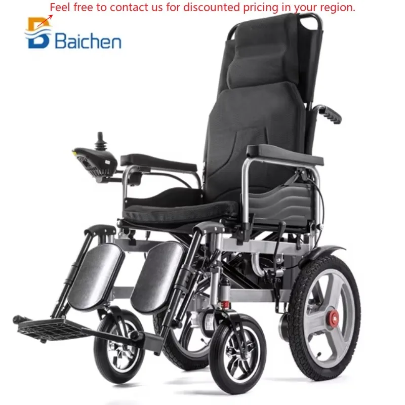 

Fast Folding Easy Control Power Wheelchair With Removable Battery Customized Electric Wheelchair For Seniors