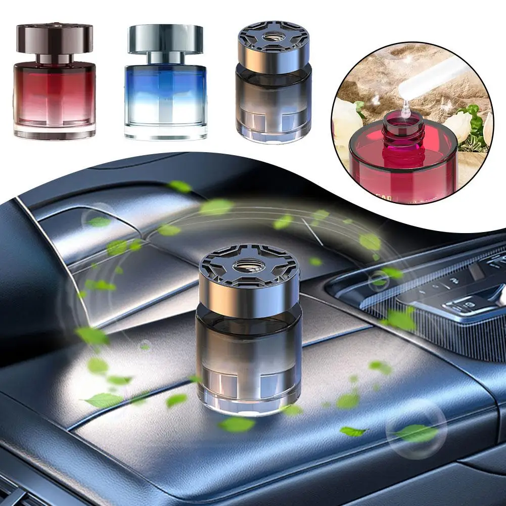 Car Air Freshener Natural Floral Perfume Long-Lasting Fragrance Aromatherapy Odor Eliminator For Car Home Living Room Decor
