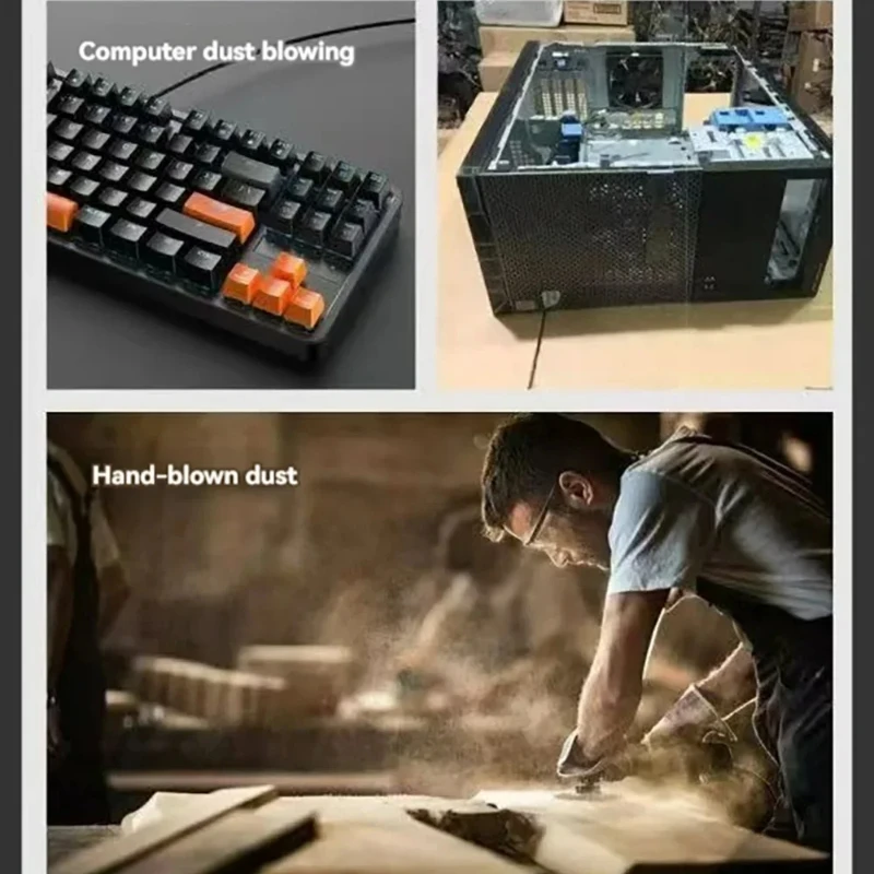 Xiaomi Mini Air Blower 130000RPM Handheld Electric Turbo Jet Fan Industrial Dust Fan Brushless Violent Blower Wind Speed 52m/s