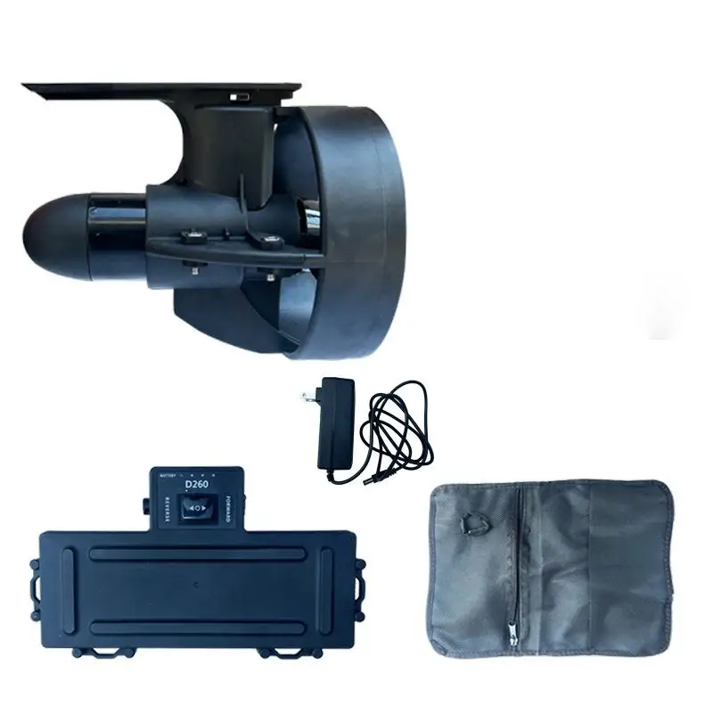 Underwater Thruster for Kayaks Inflatable Boats Paddles Include Battery Ready to Used Full Set 12V Brushless Motor 300W 20A IE 1