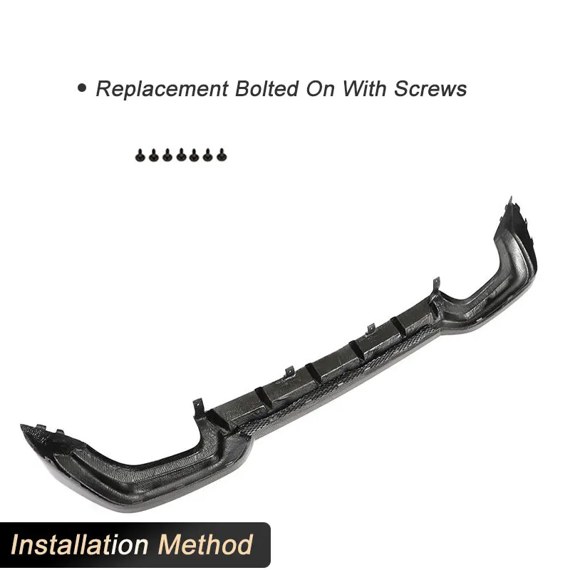 

Задний бампер из углеродного волокна, диффузор, спойлер для BMW 3 серии G20 G28 M-Sport 2020-2022, гоночный фартук для автомобиля, комплект кузова из FRP