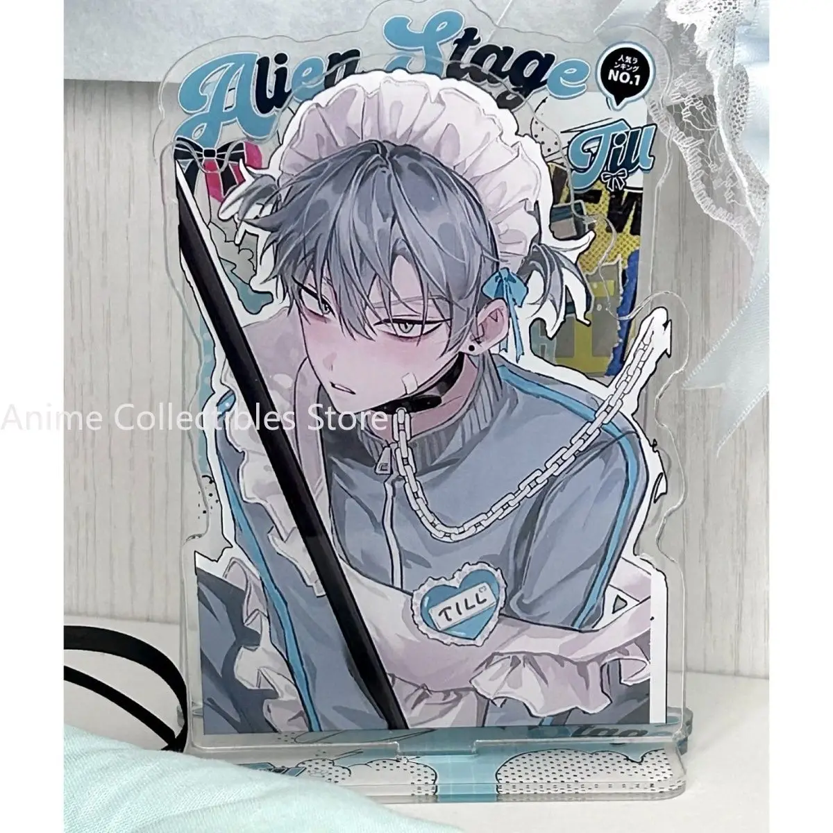 

Anime ALIEN STAGE Till Cosplay Acrylic Stand Model Plate Decoration Desk Figure Display Product