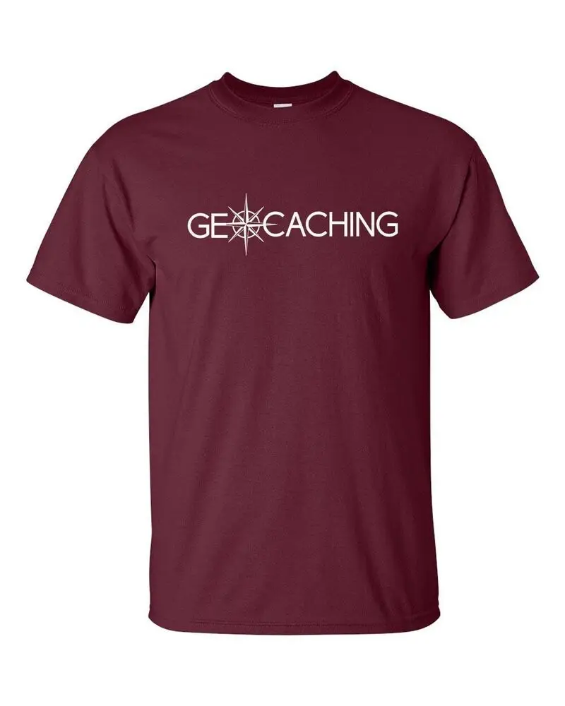 Geocaching Treasure Hunt Compass Navigation Unisex Tee Shirt 322  Unisex T-shirts for Men Women Summer Tees