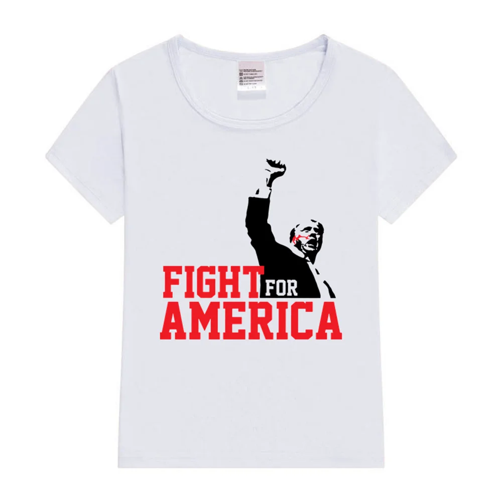 

Trump Fight 2024 Trump Shooting Trump Assasination 2024 Election Kids T-Shir Tee Boys T Shirts Animal Clothes Tops Kids Gifts