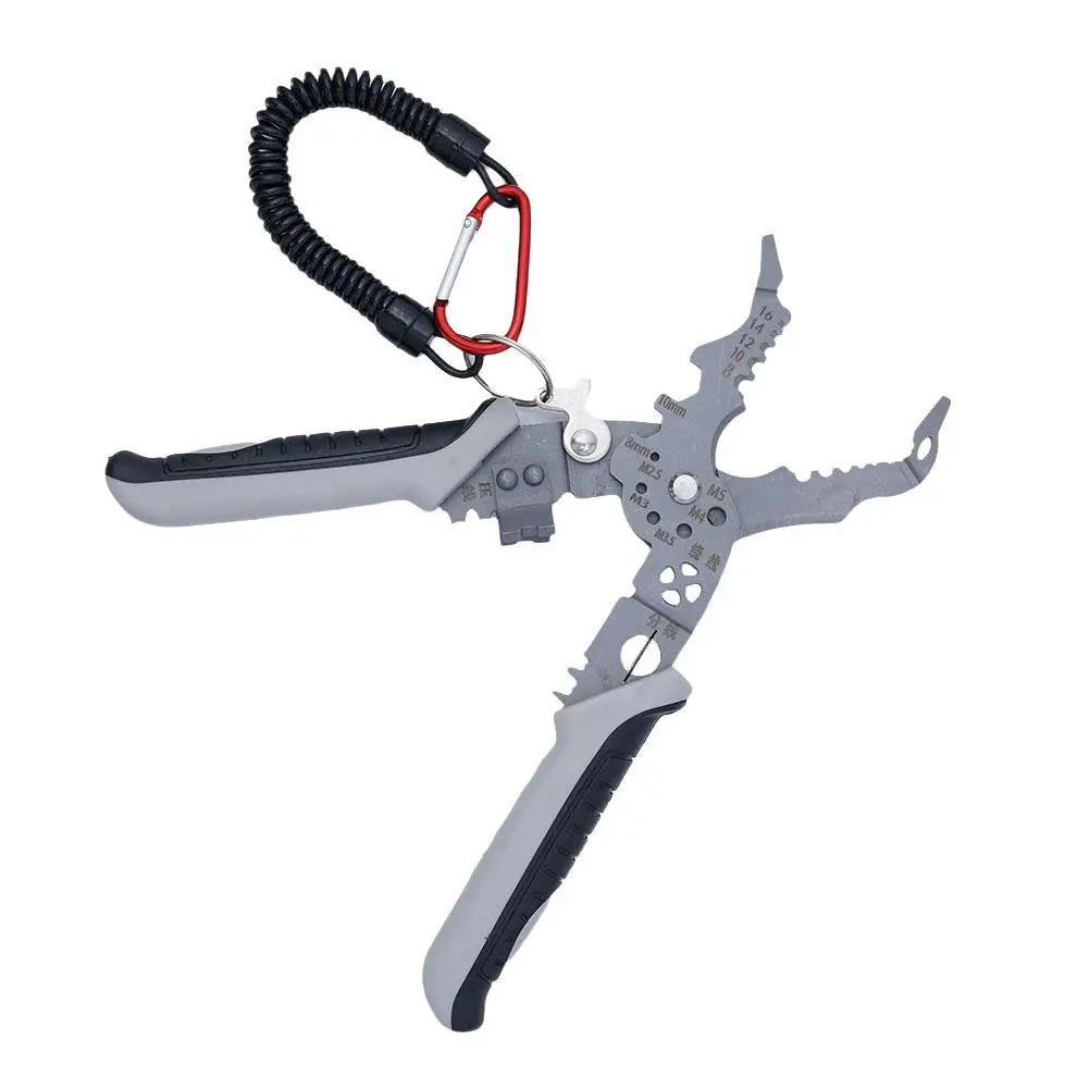 Multi Functional Peeler Pliers  Professional Elbow Peeling Tool  Electrician Pliers  Cutting  Stripper For Stripping Cables