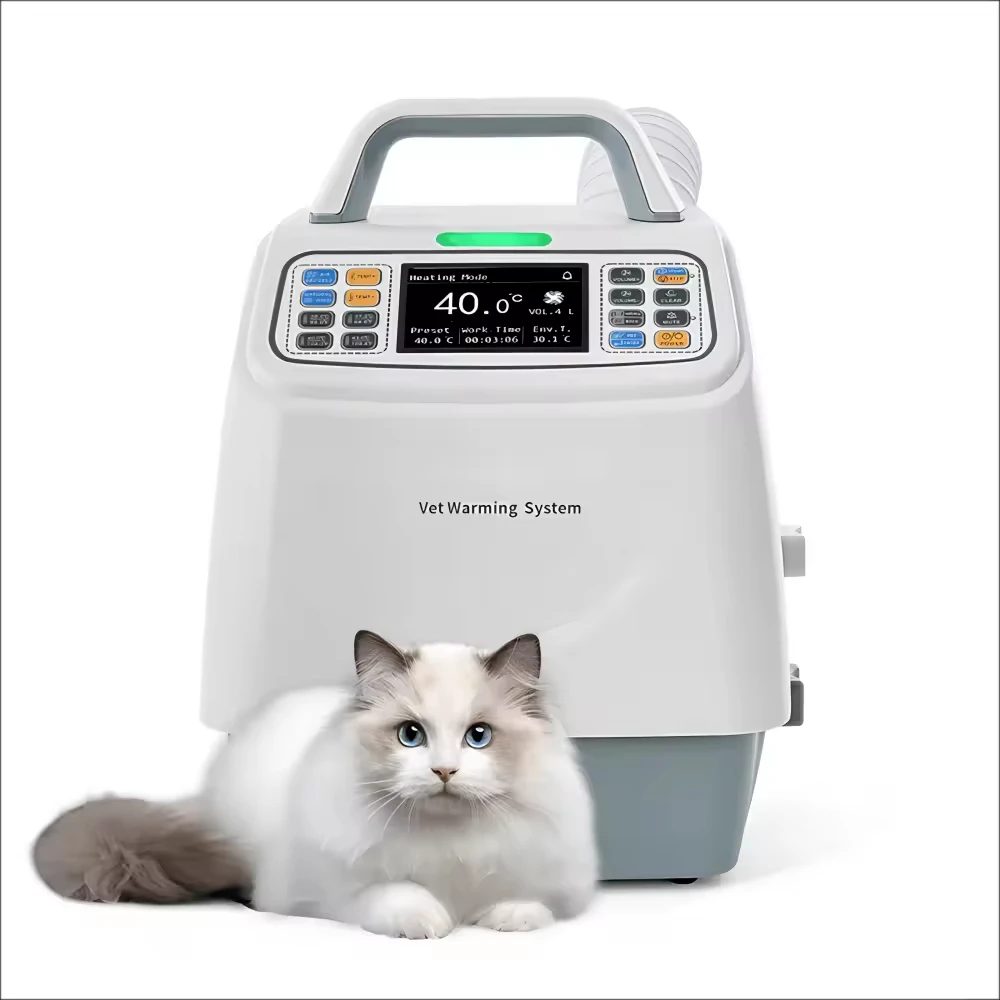 Versatile reusable veterinary heating system for dog post-operative care