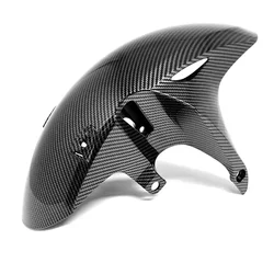 For HONDA CBR600F 2011 2012 2013 Front Tire Fender Mud Hugger Guard Cowl Carbon Fiber Color