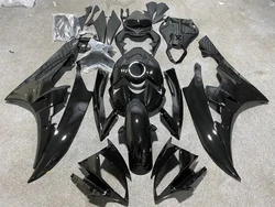 4Gifts New ABS Whole Fairings Kit Fit for YAMAHA YZF-R6 R6 06 07 2006 2007 Bodywork Set Glossy black