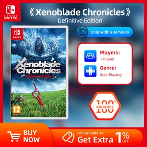 Penawaran Game Nintendo Switch-Xenoblade Chronicles Definitive Edition-Dukungan Fisik Game Mode Genggam Meja TV 10 angka xenoblade penjualan terbaik - №