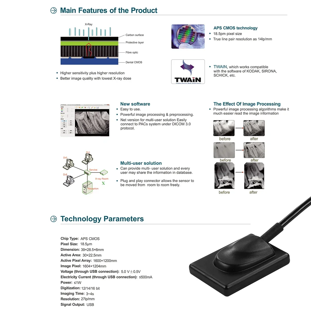 LK-C62 Flyer  Xray Sensor Digital HDR 500A Similar Best Price