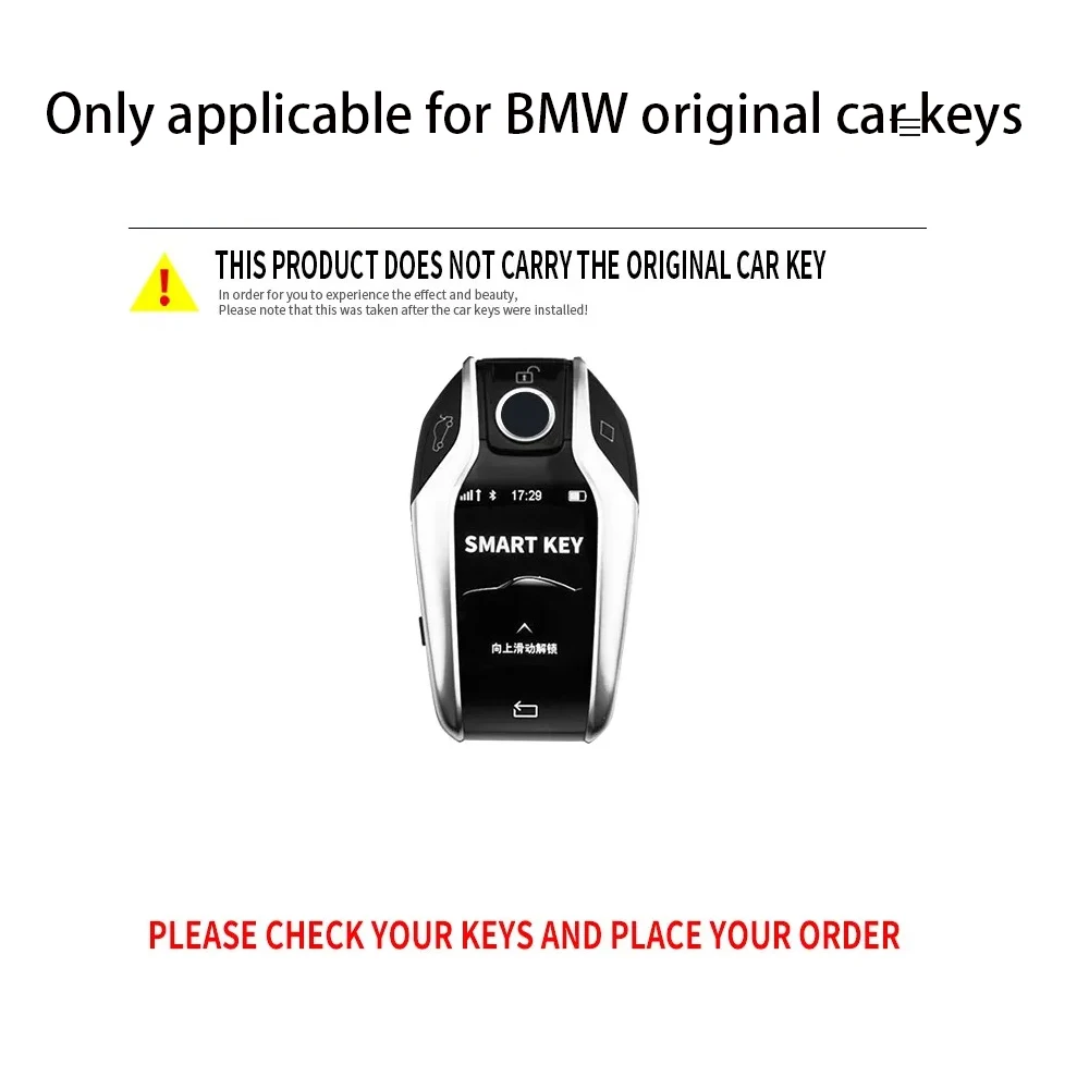 Soft TPU Key Case For BMW G30 G12 G11 G32 G31 5 7 Series I8 I12 I15 G01 X3 X4 G02 G05 X5 G07 X7 Accessories LED Display