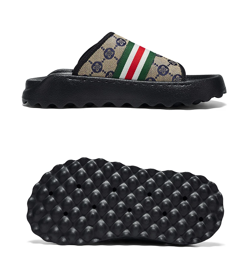 Herren-Slides mit einem Riemen, lässige Hausschuhe, neue atmungsaktive, leichte Outdoor-Strandschuhe für den Sommer, schnelltrocknende, weiche Poolsandalen mit bequemer Sohle – Detail 18