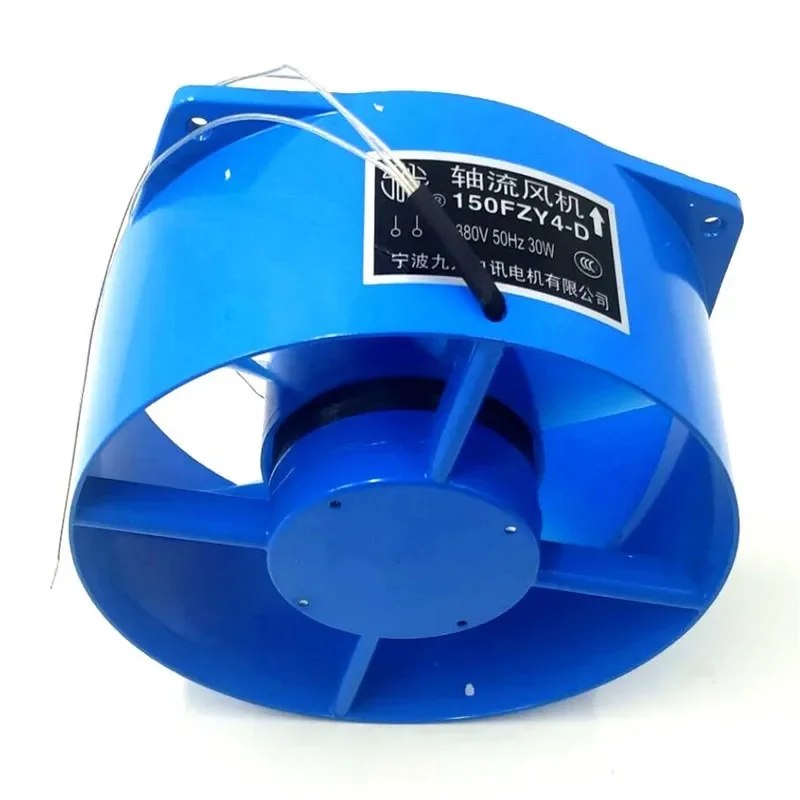 

power frequency axial flow fan 380V 30W industrial cooling electric welding machine cabinet box exhaust fan 150x160x60
