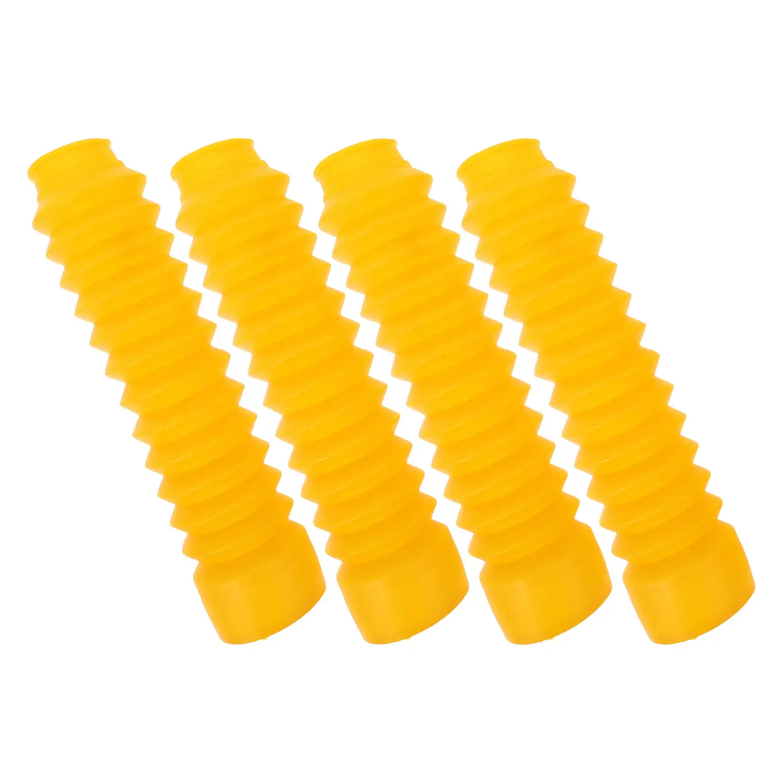 2Pairs Motorcycle Fork Dust Sleeve Rubber Front Fork Dust Guard Cover Shock Absorber Protection Boot Universal Compatibility