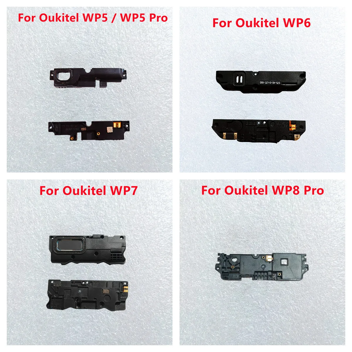 

Поп для Oukitel WP5 WP5 Pro WP6 WP7 Громкий динамик Oukitel WP8 Pro Громкий динамик Зуммер Звонок Рожок Часть Аксессуары