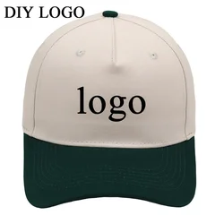 Custom Logo Men Mutli Colors Fashion Rear Adjustable Baseball Cap Women's Causal Snapack Peaked Hat Outdoor Versatile Sport Cap