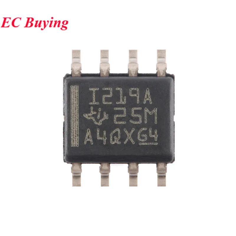 دائرة متكاملة للجهد الكهربائي وشاشة الطاقة ، INA219AIDR ، INA219 ، I219A ، 1219A ، SOP-8 ، SMD ، 10 ، 1