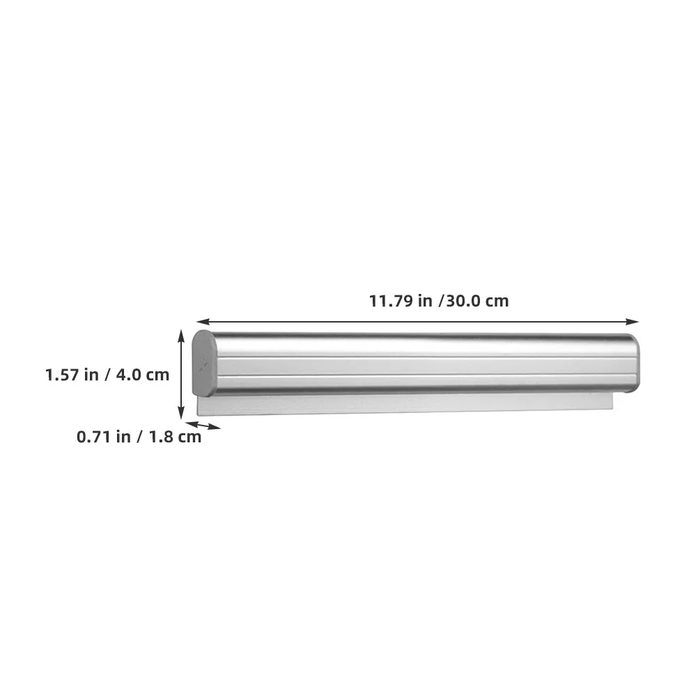Aluminum Receipt Holder Silver Kitchen Slide Check Rack Restaurant Ticket Holder Office Cafe Order Management Rail Food Order