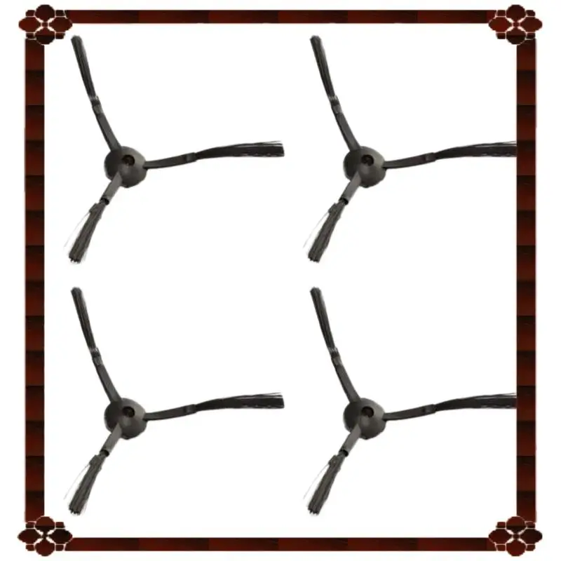 توصيل 24 ساعة 4 × فرشاة جانبية بلاستيكية للمكنسة الكهربائية Medion Md16192 Md18500 Md18501 Md18600