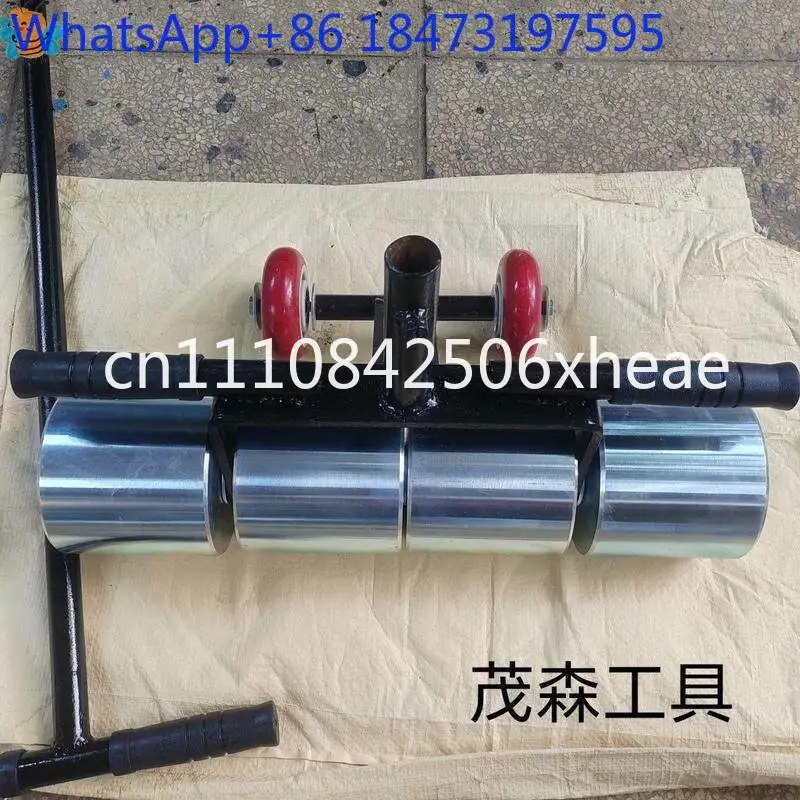 Plastic floor large pressure roller rolling construction tool PVC floor glue compaction
