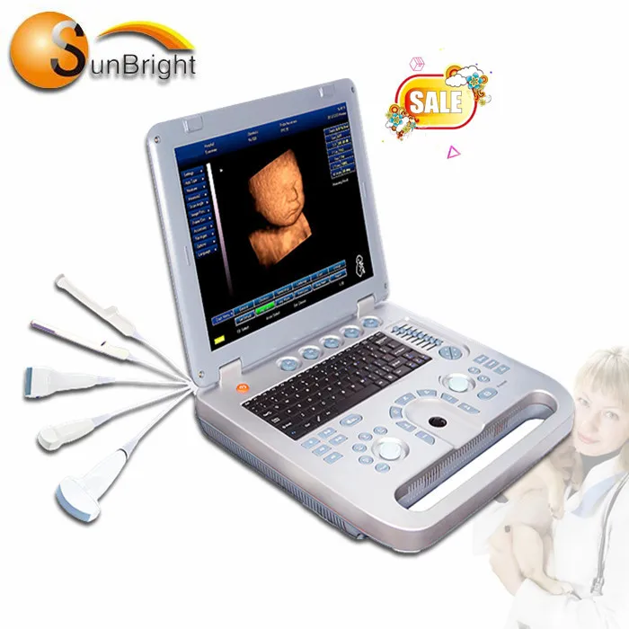 New upgrade color display ob GYN ultrasound scanner endoscope ultrasound fine needle