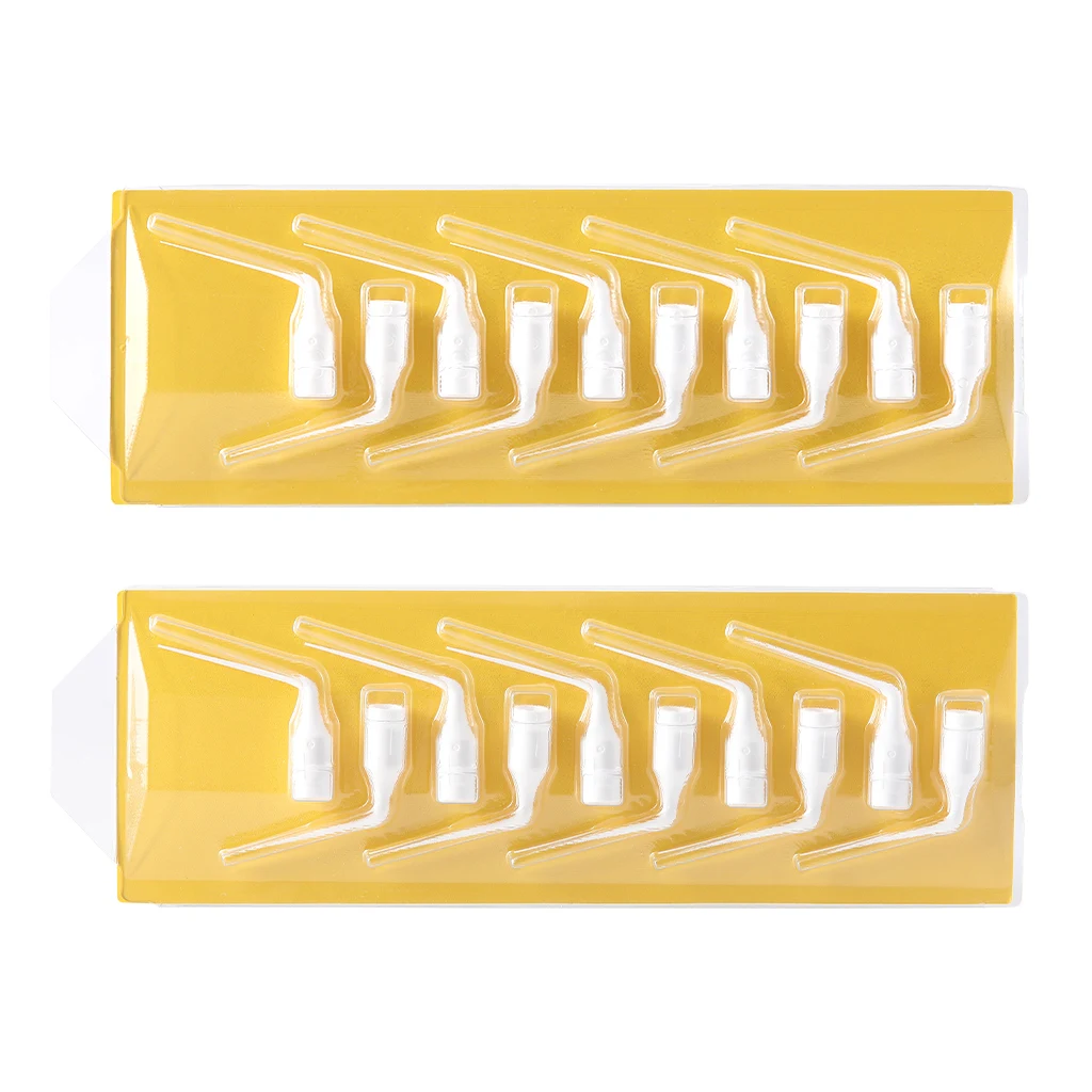 20 Stück AZDENT Dental Ultraschall-Aktivator-Spitzen, Endo-Irrigator-Spitzen Größe S/L für gerade, große und schmale, gebogene Wurzelkanäle – Detail 2