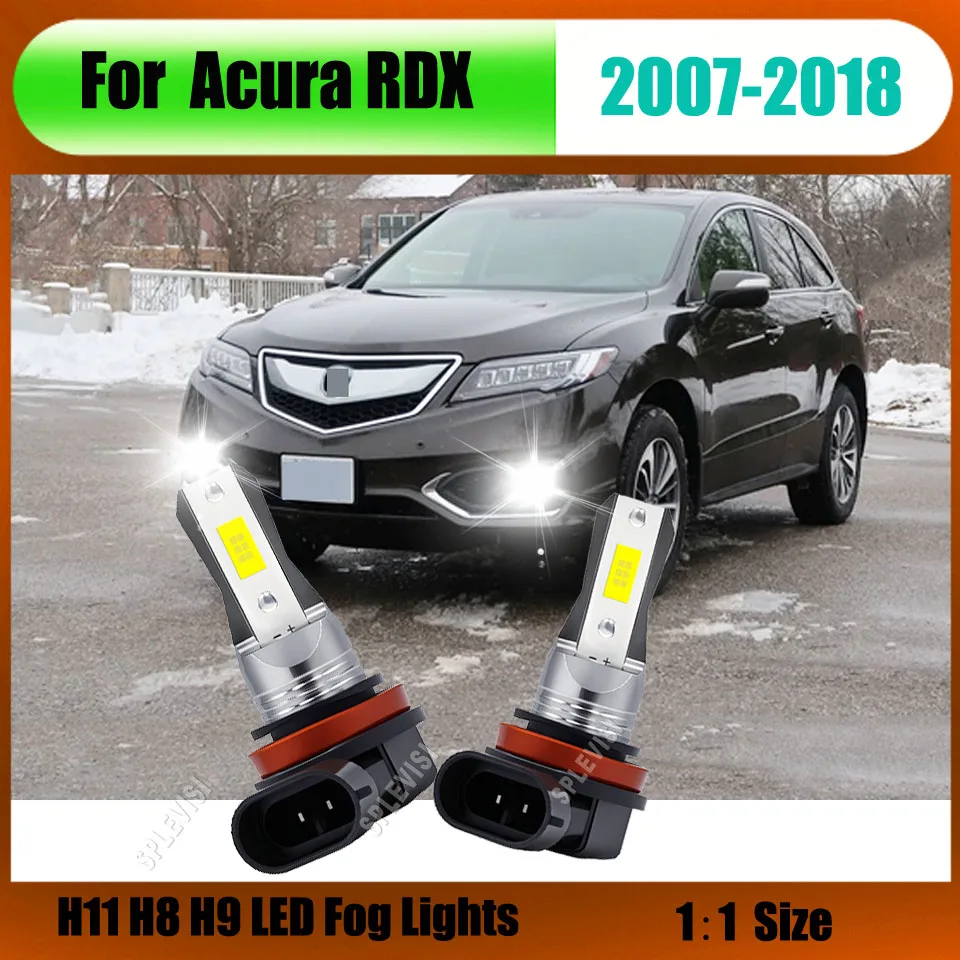 Quick 10-Minute Install H11 Fog Light 12v Replacement For Acura RDX 2007 2008 2009 2010 2011 2012 2013 2014 2015 2016 2017 2018