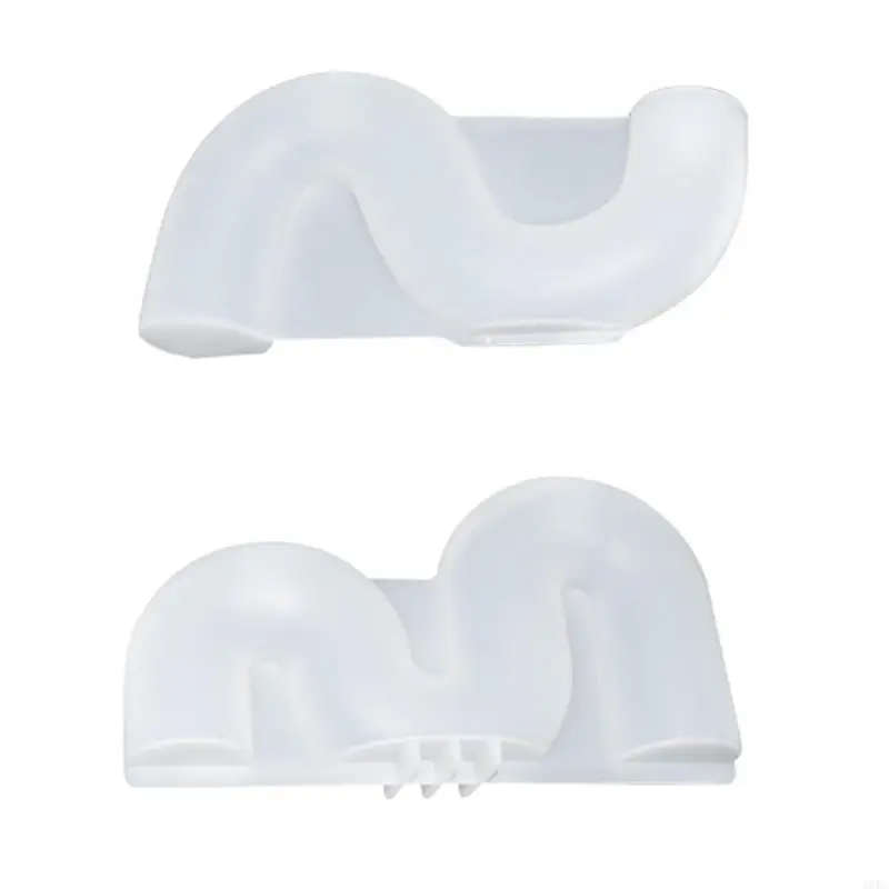 

16FC Silicone Holder Mold Cements S Shaped Candlestick Mold DIY Resin Craft
