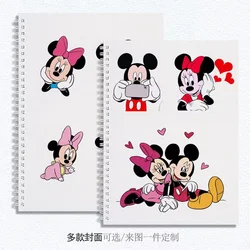 30 pages Disney Mickey and Minnie notebook creative pattern thickened blank sketchbook cute office learning customizable gift