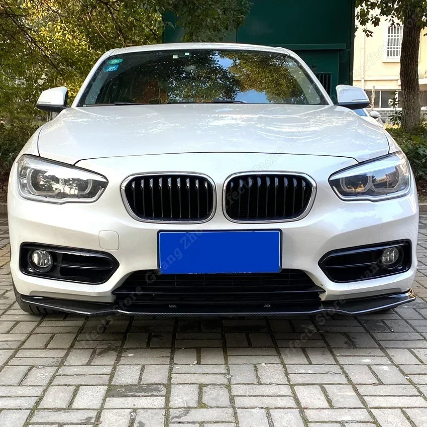 3pcs Car Front Bumper Lip Body Kit Spoiler Splitter PP Bumper Canard Lip Splitter For BMW F20 F21 116i 118i 120i 2011-2019