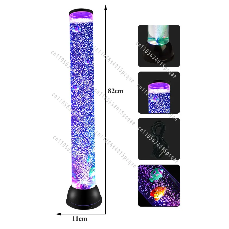 Aquarium Led, USB Powered Atmosphere Living Room Ornaments Bedroom Jellyfish Colorful Color Changing Equipment