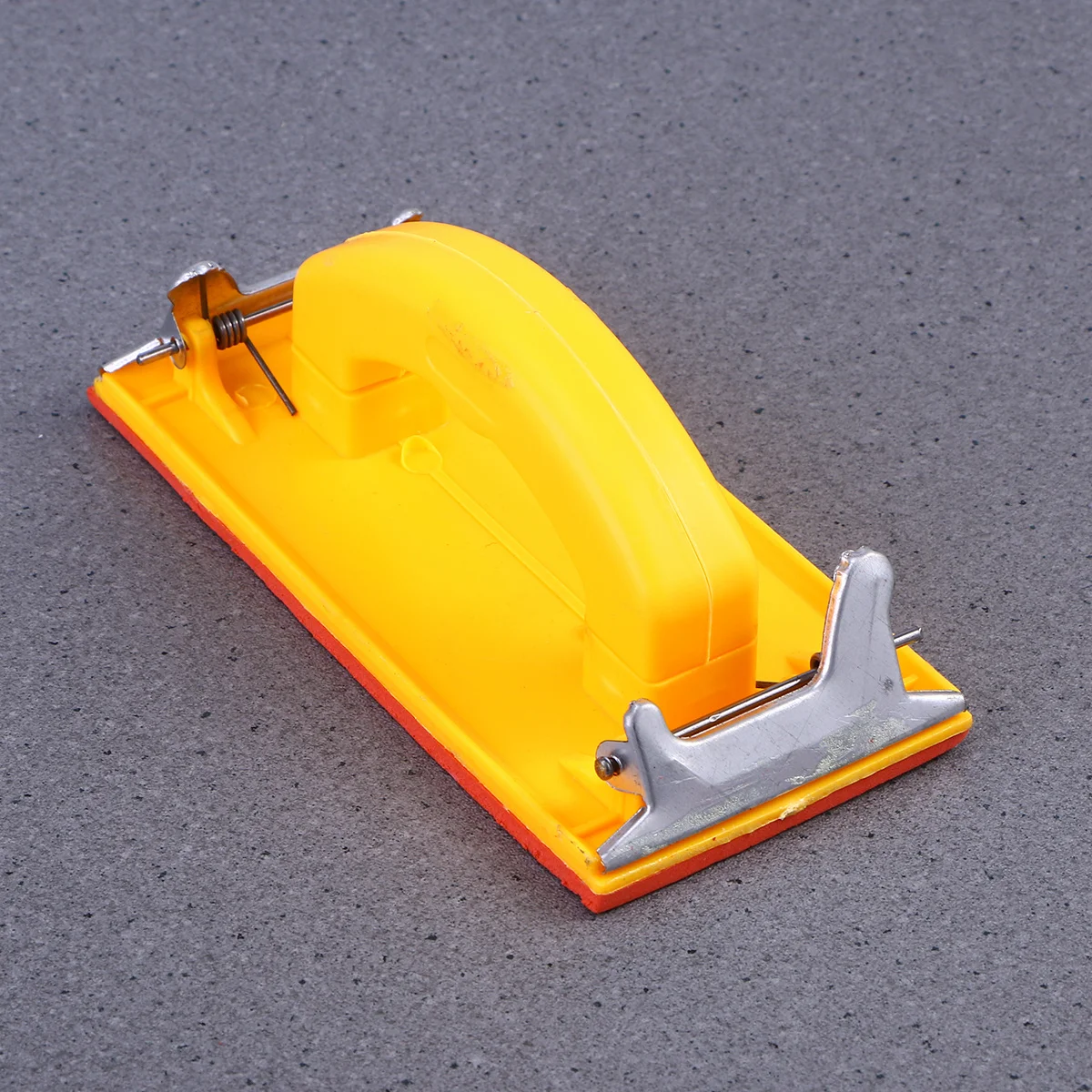 

Sandpaper Holder Plastic Handle Lightweight Durable Hand Grip For Wall Wood Metal Sanding Tool With Metal Clips Fast Paper