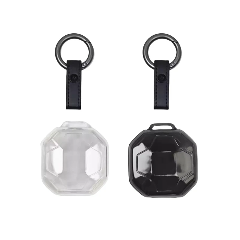 Car All-inclusive Transparent Key Bag Fit for Jetour Traveler T2 2023-2024 Key Cover Key Ring Shell Car Modified Accessories