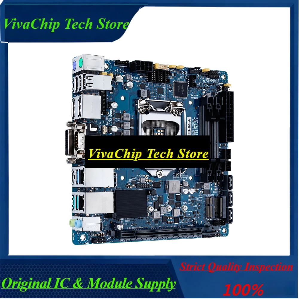 VivacpASUS Q470EI-IM-A Mini-ITX Motherboard LGA1200 Socket For The 10th Generation Processors,2 X SO-DIMM Slots, Dual Intel LAN