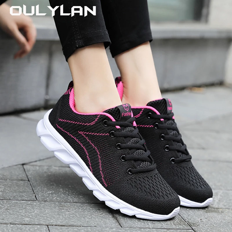 Women Casual Shoes Lightweight Soft Sole Outdoor Sports Spring and Autumn Sneakers Women's Mesh Comfort Running Shoes New