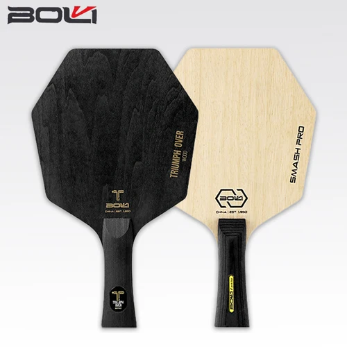 Hoja de tenis de mesa hexagonal de madera pura de 5 capas, área de golpe más grande, paleta de Ping Pong para competición Tranning 95 ± 5g Shakehand FL