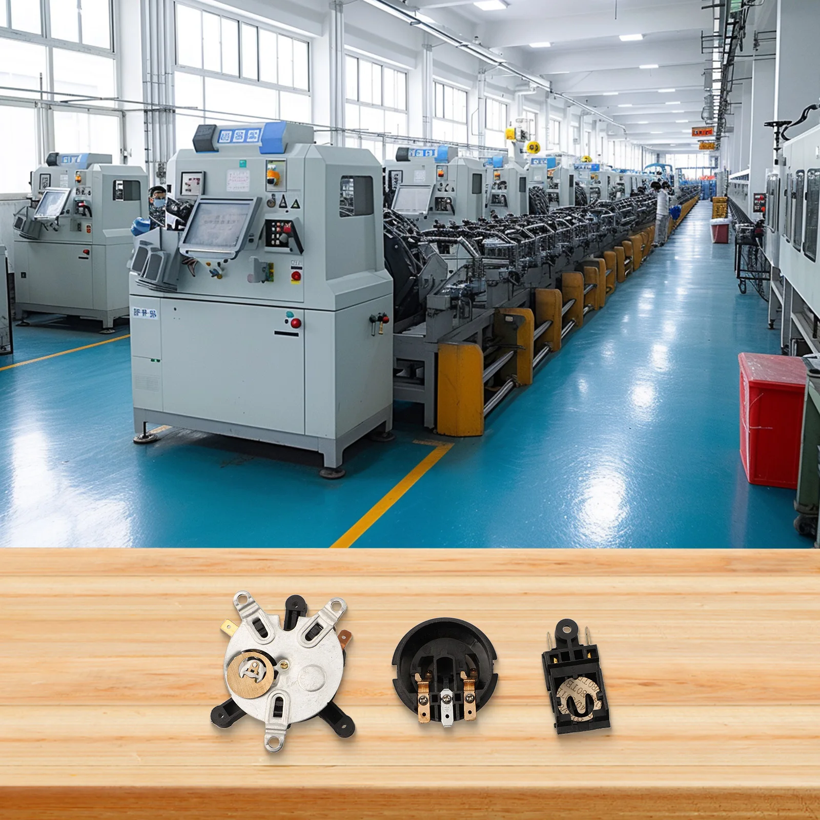 5.8x3.7x5.8cm Temperature Control Switch Perfect Replacement Parts Safe And Reliable Thermal Conductivity Office Pantry