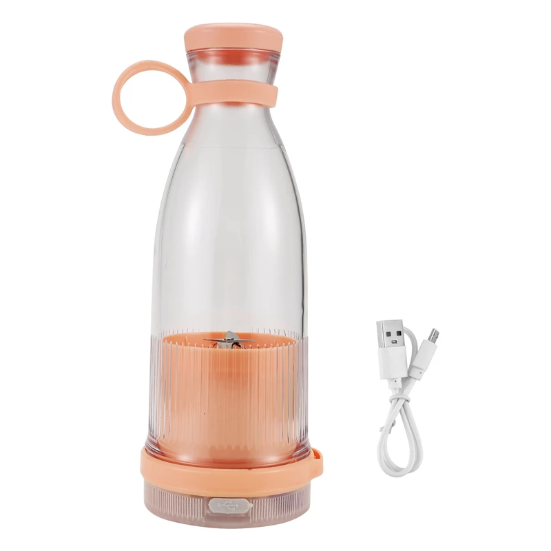 

NEW-Rechargeable Mixers Fruit Juicers Mixers 6 Blades Portable Electric Juicers Maker Fruit Blender Fruits Extractors