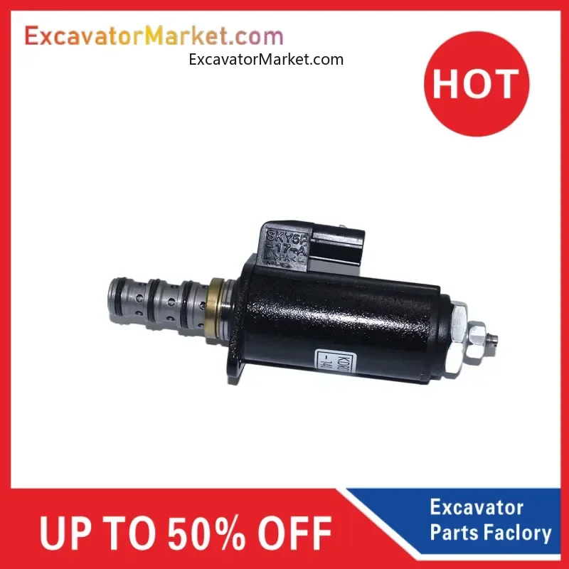 Excavator Parts For Sany 30c50-140  Hydraulic Pump Solenoid Valve 135/205/215/235-8s Large Pump Battery Valve Excavator Parts