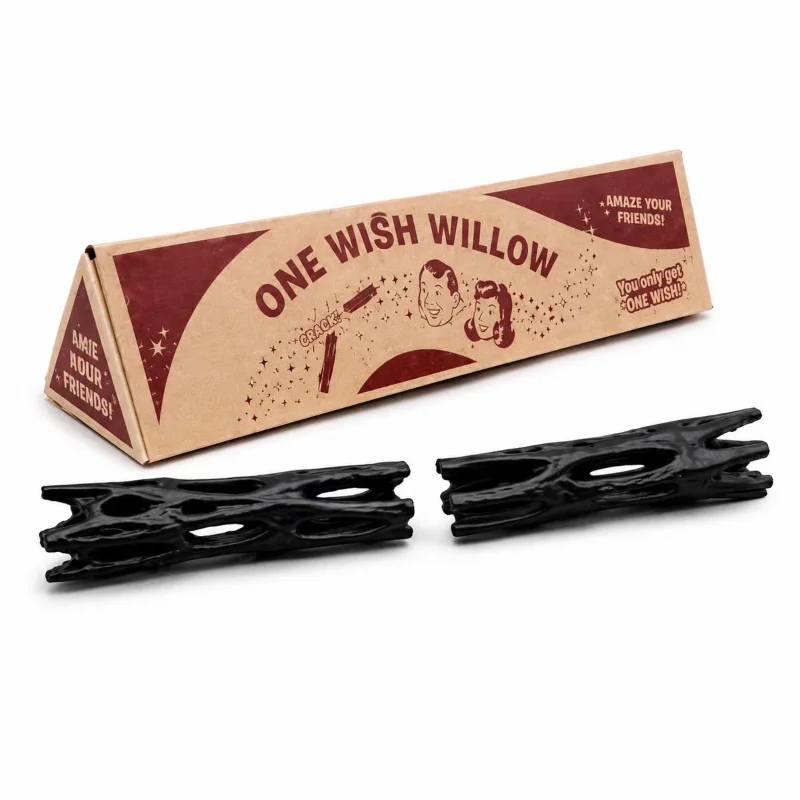 Varita de los deseos One Wish impresa en 3D con caja, de madera de sauce negro, multiusos, para hacer deseos, regalo para amigos