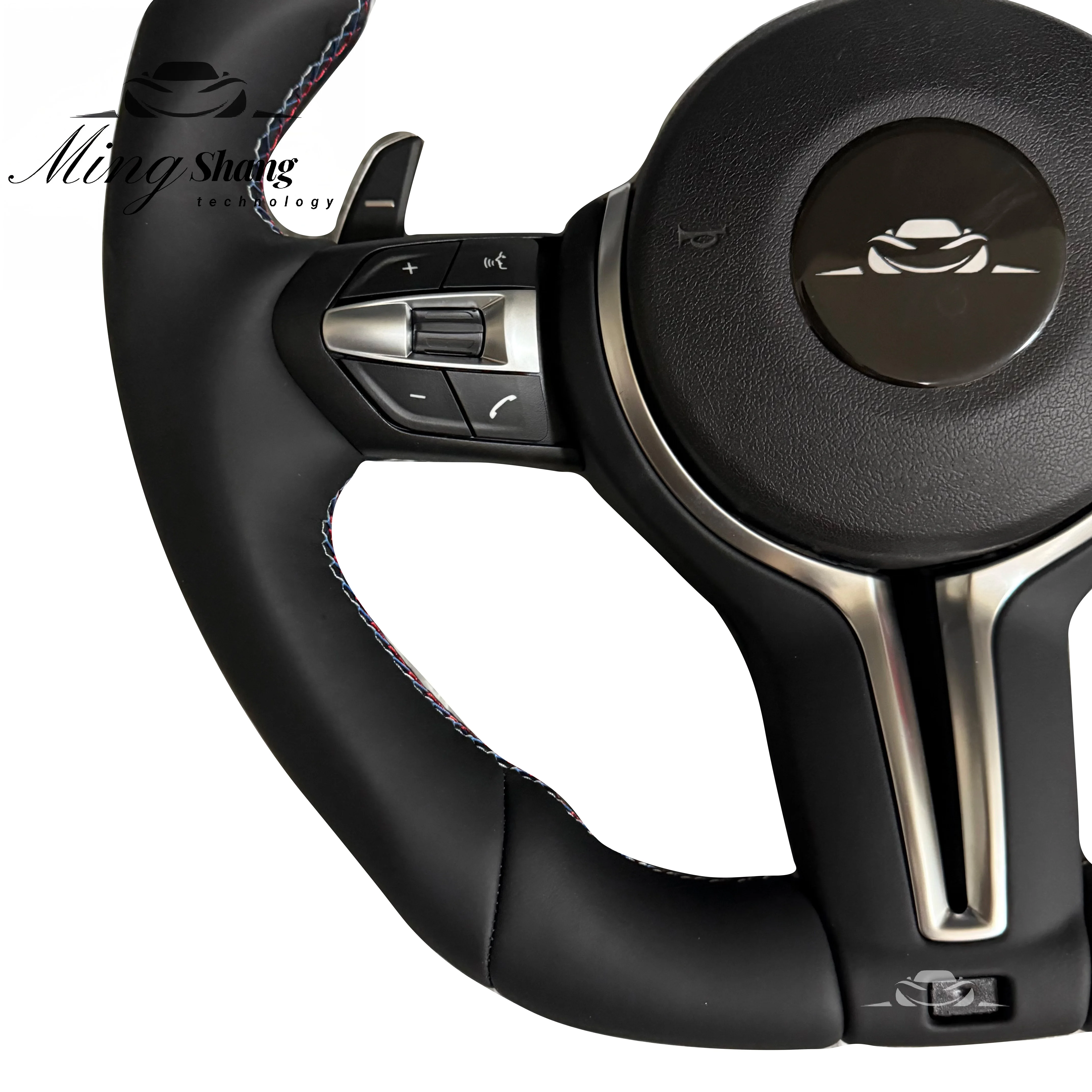 Sport M Steering Wheel for BMW E90 E91 E92 E93 E70 E71 E72 E53 E89 E86 E84 E83 E85 E93 E81 E87 E82 E88 E46 E60 E38 E39 F30 F10M3 view 3
