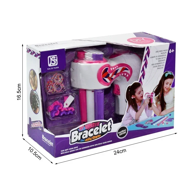 Girl Automatic Hair Braider Electric DIY Hair Weave Machine Twist Knitting Roll Twisted Braiding Hair Styling Tools Girl Gift