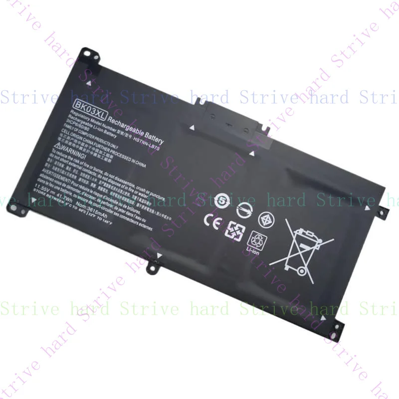 

BK03XL Battery For HP Pavilion x360 14-BA00 HSTNN-UB7G 916811-855 916366-541 PC
