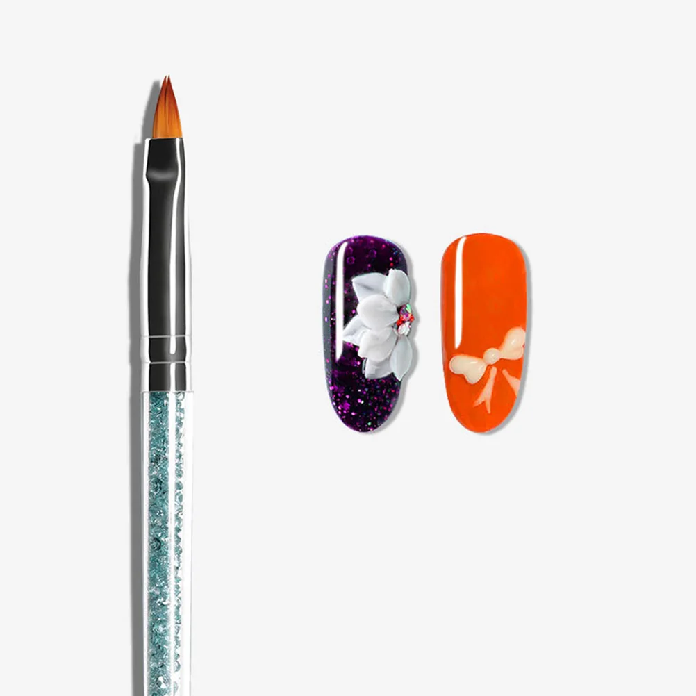 1 set Nail Art Pen Brush Kit Boorhandvat Lichtgewicht Langdurig voor professionele nagellakgereedschappen