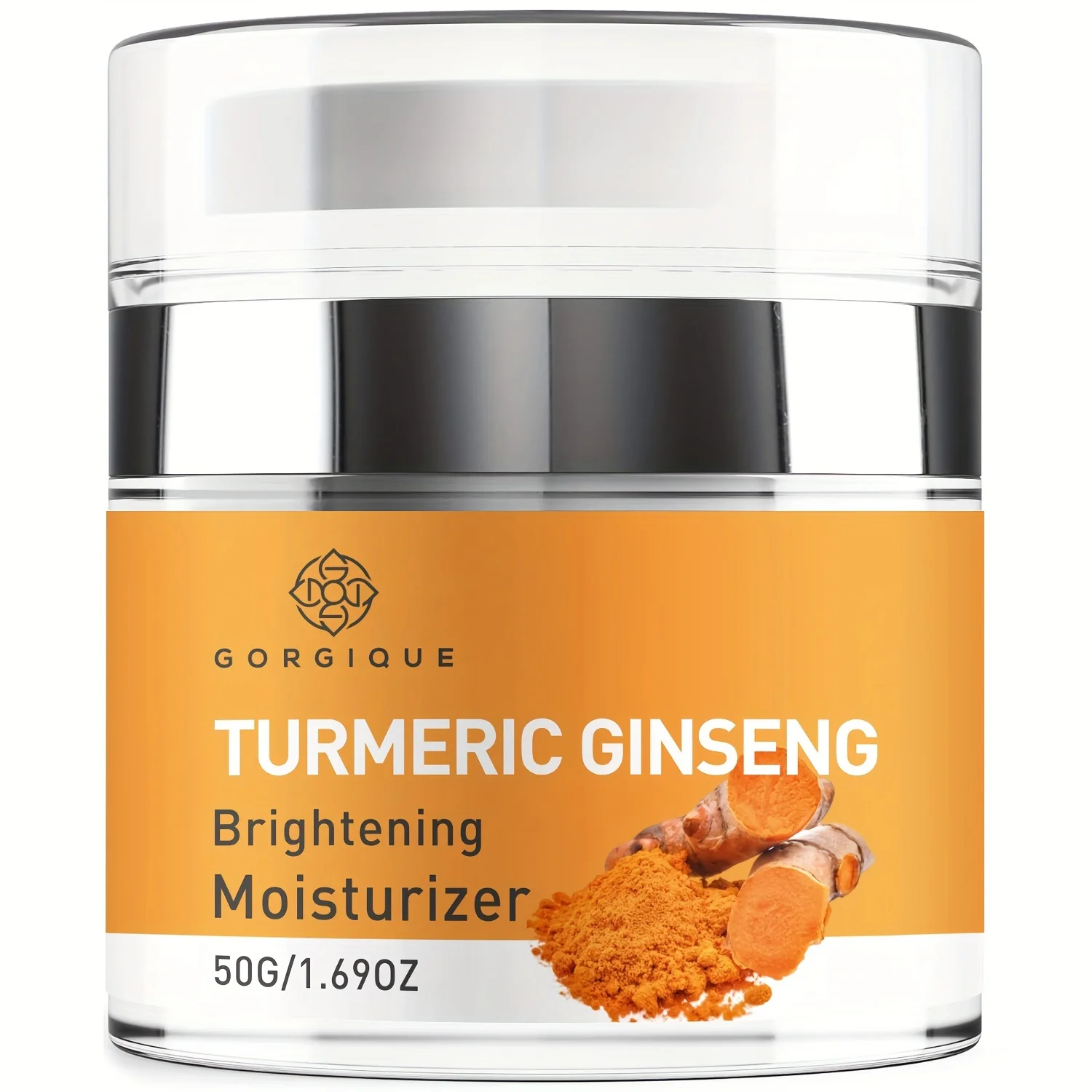 

Skin Turmeric Ginseng Face Moisturizer with Vitamin C and Aloe Vera for Normal Oily Dry Skin