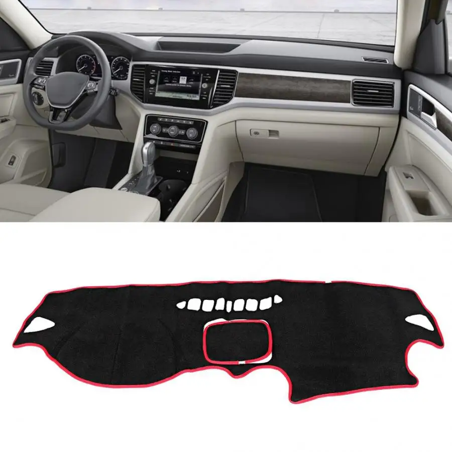 Car Dashboard Cover Photophobism Mat Carpet Light Avoid Pad for Lavida 2008-2012 high quality accessories