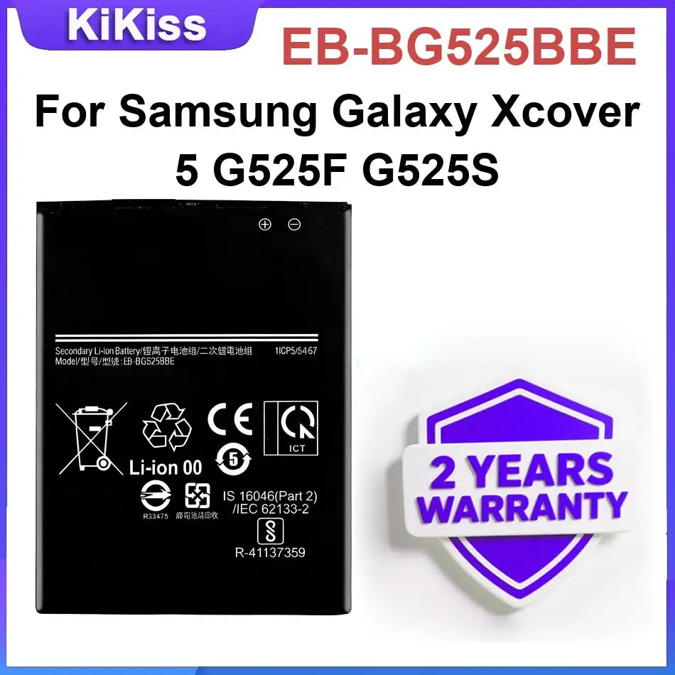 Battery EB-BG715BBE EB-BG736BBE EB-BG525BBE For Samsung Galaxy Xcover 5 Xcover Pro Xcover6 Pro+Free Tools