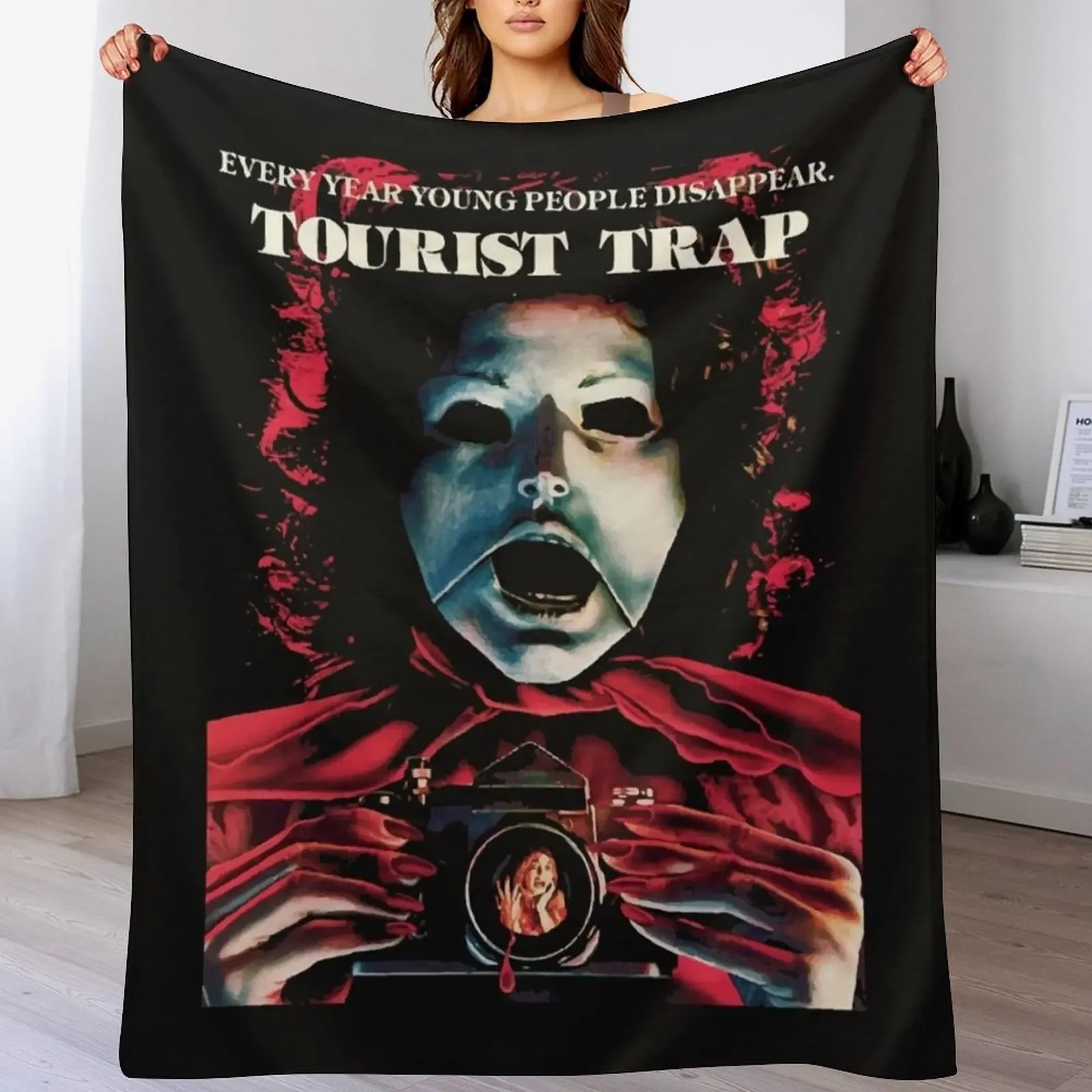 Tourist Trap Classic T-Shirt Throw Blanket Flannel decorative valentine gift ideas For Sofa Thin Blankets